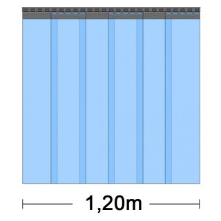 PVC Vorhang - Breite 1,20m